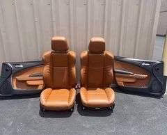 “2019 Dodge Charger Hellcat leather seats OEM peanut butter interior”