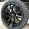 dodge charger wheels, gloss black wheels, srt hellcat wheels